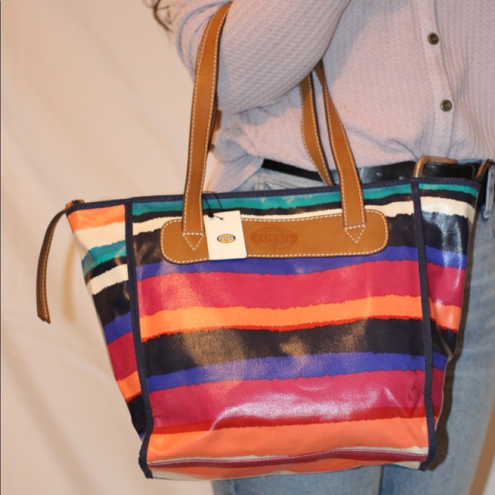 Fossil Multicolored Purse